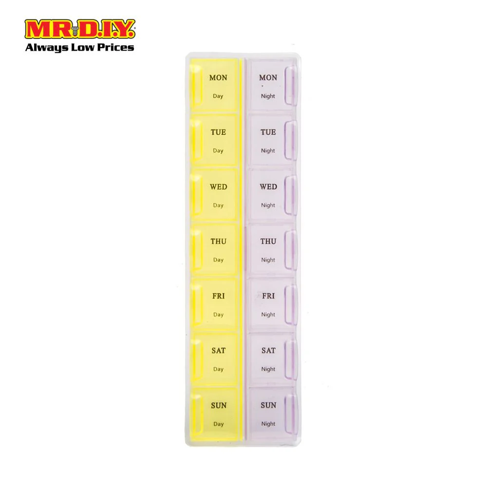 (MR.DIY) Plastic Pill Box - Image 4