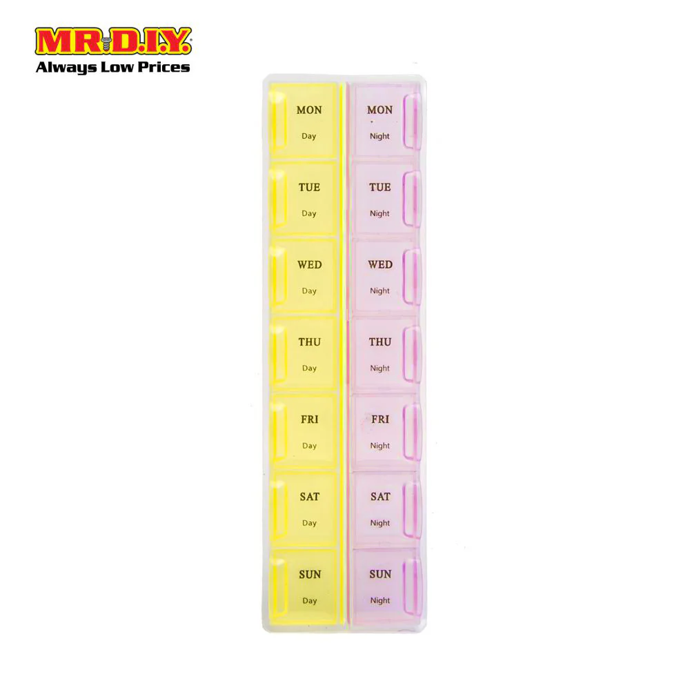 (MR.DIY) Plastic Pill Box - Image 5