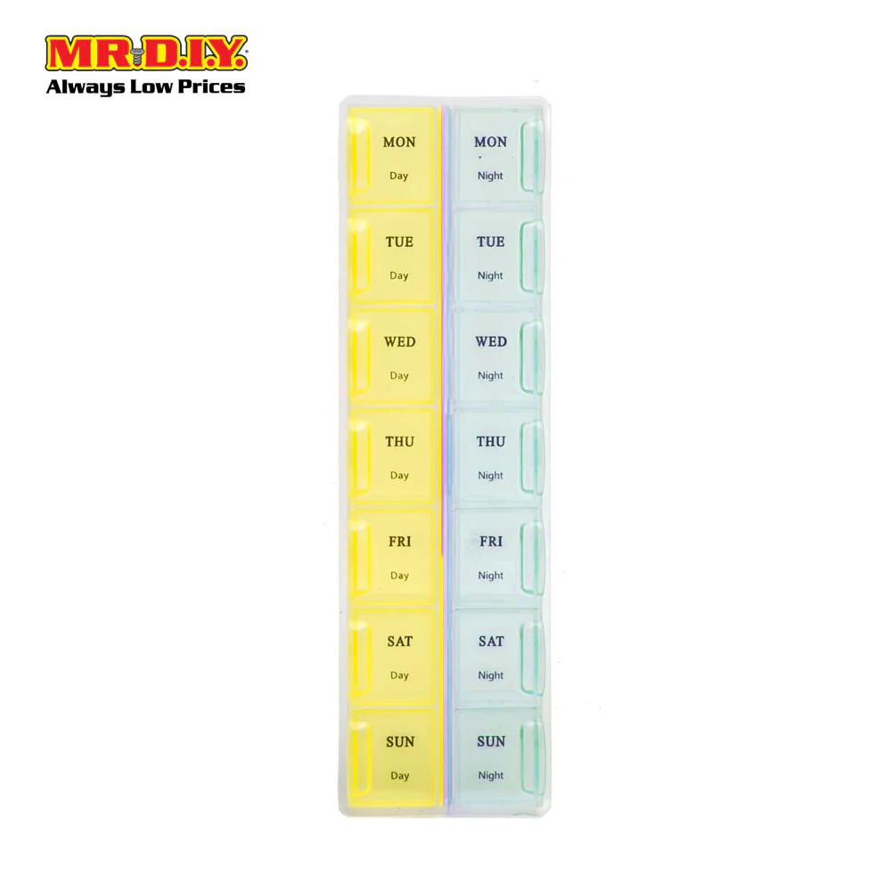 (MR.DIY) Plastic Pill Box - Image 6