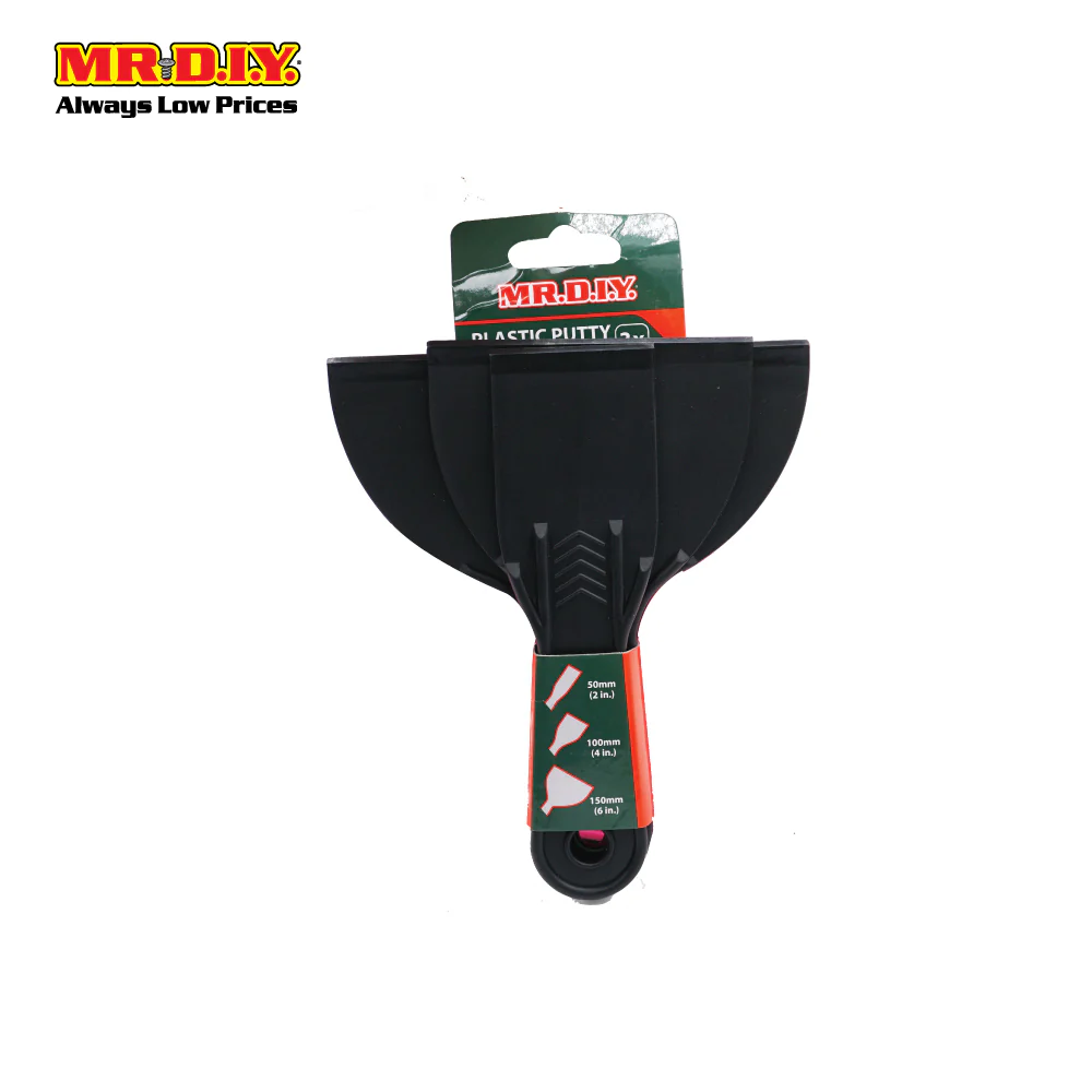 (MR.DIY) Plastic Putty Knife Set (3 pieces) - Image 2