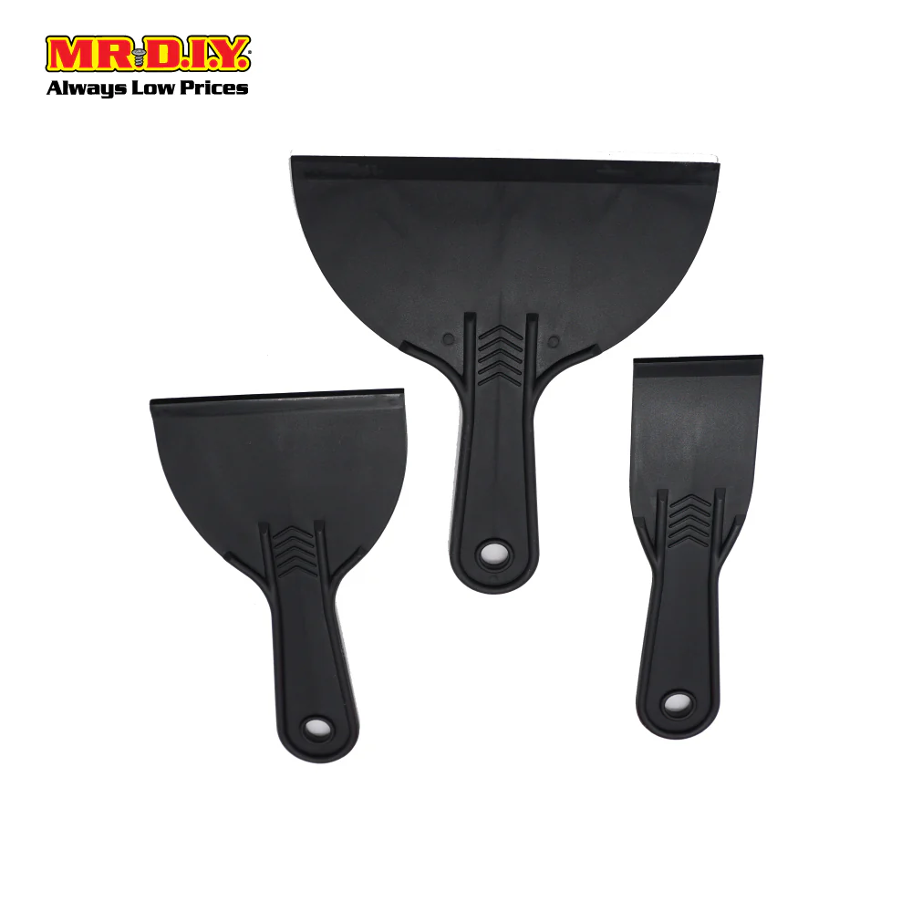 (MR.DIY) Plastic Putty Knife Set (3 pieces) - Image 3