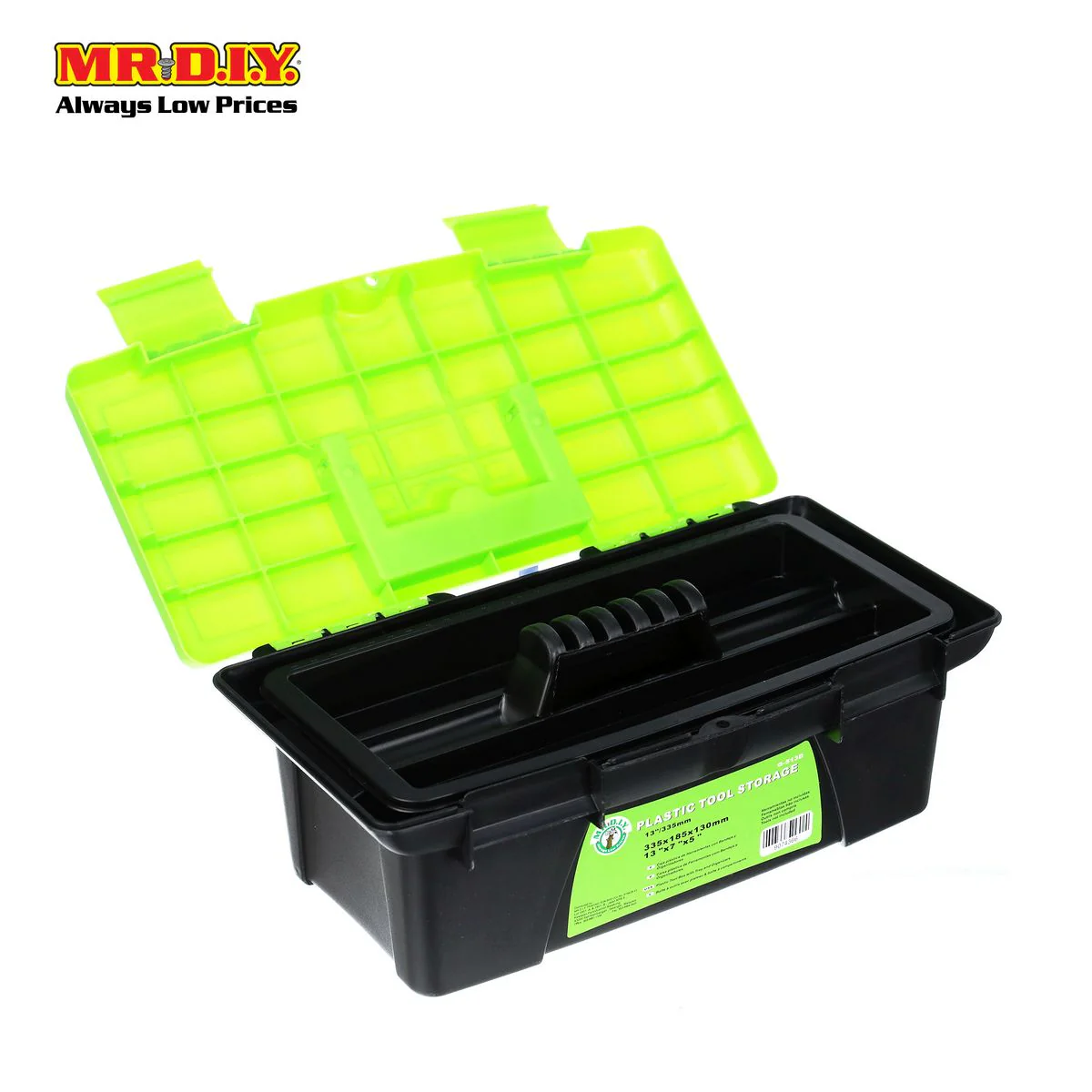 (MR.DIY) Plastic Tool Box 13"/335mm - Image 2