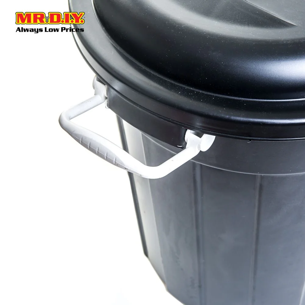 (MR.DIY) Plastic Trash Bin with Handles (45cm x 50cm) - Image 3