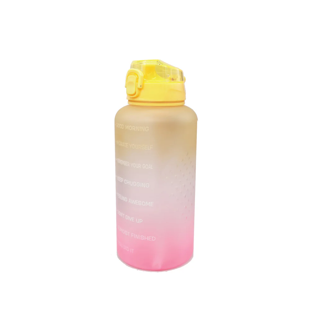 (MR.DIY) Large High Capacity Plastic Water Bottle with Gradient Colors (3.8L) - Image 3