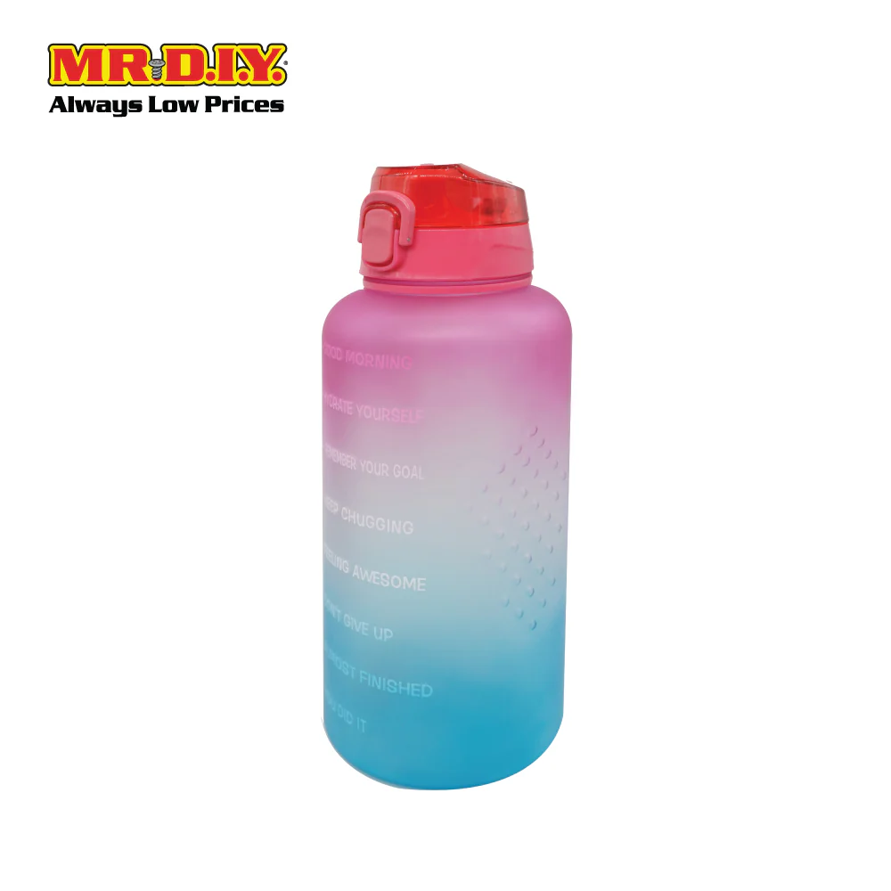 (MR.DIY) Large High Capacity Plastic Water Bottle with Gradient Colors (3.8L) - Image 5