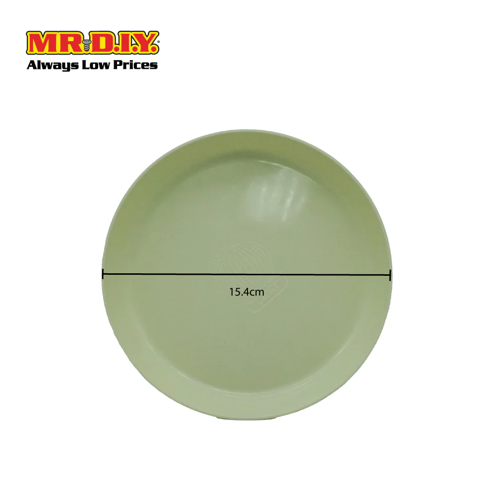(MR.DIY) Plastic Plate 5 Pcs (15x1.7cm) - Image 5