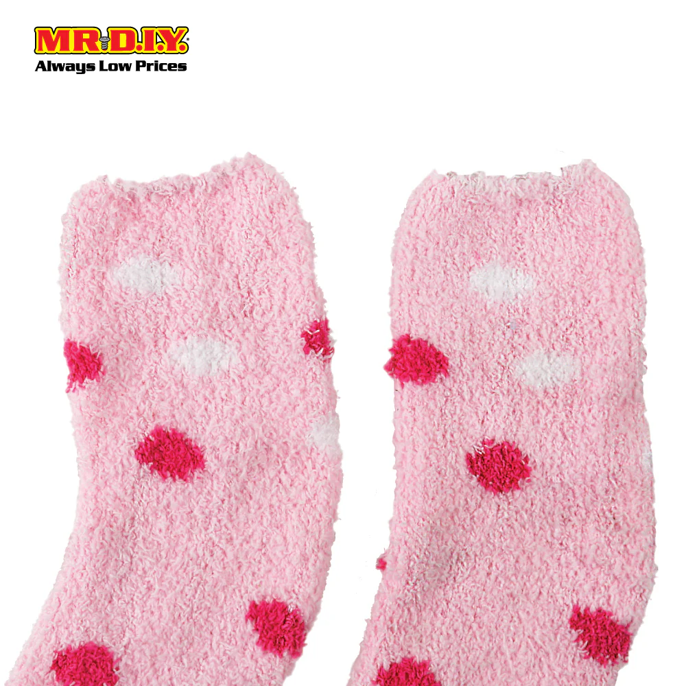 (MR.DIY) Polkadot Microfiber Ladies Sock (22cm - 24cm) - Image 2