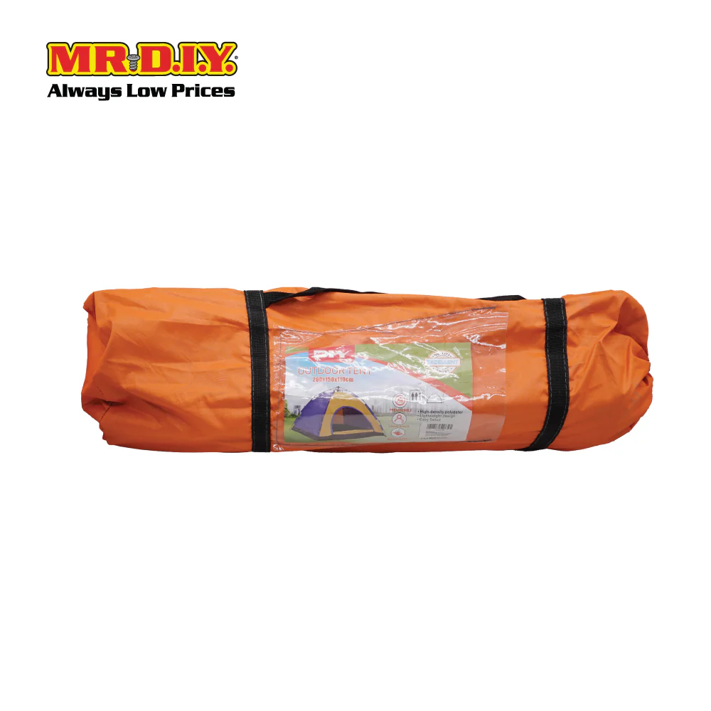 (MR.DIY) Pop Up 3/4 Camping Outdoor Tent 3 People (200 x 150 x 110cm) - Image 6
