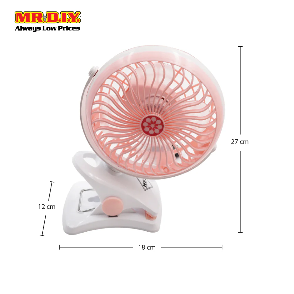 (MR.DIY)  Portable Small USB Fan Clip - Image 3