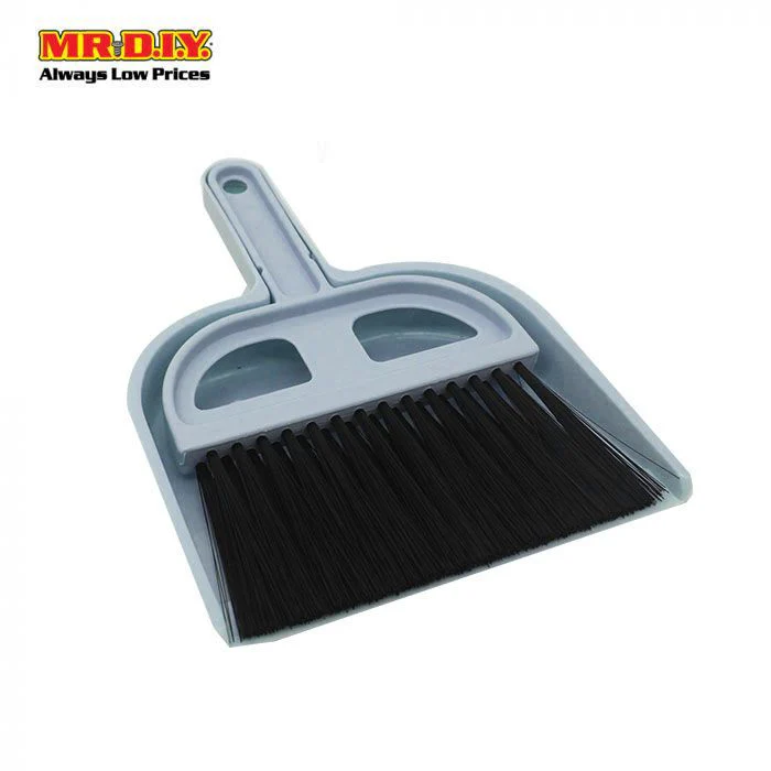 (MR.DIY) Travel Mini Desktop Broom Dustpan Set Cleaning - Image 5