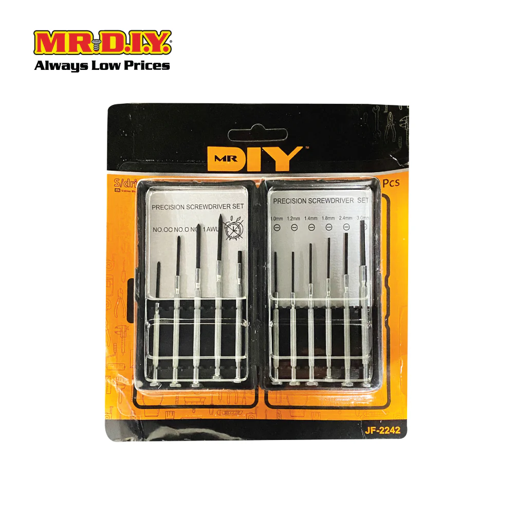 (MR.DIY) Precision Screwdriver Set ( 11pcs ) - Image 3