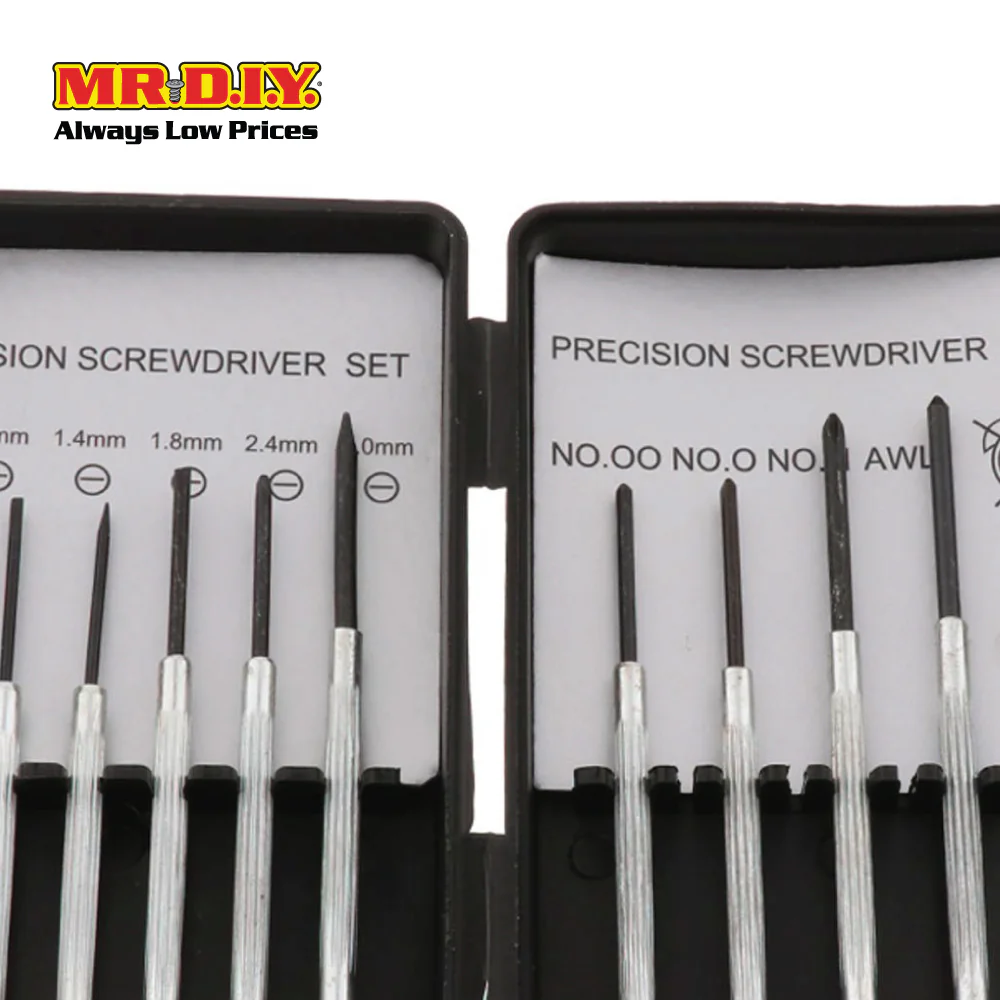 (MR.DIY) Precision Screwdriver Set ( 11pcs ) - Image 5