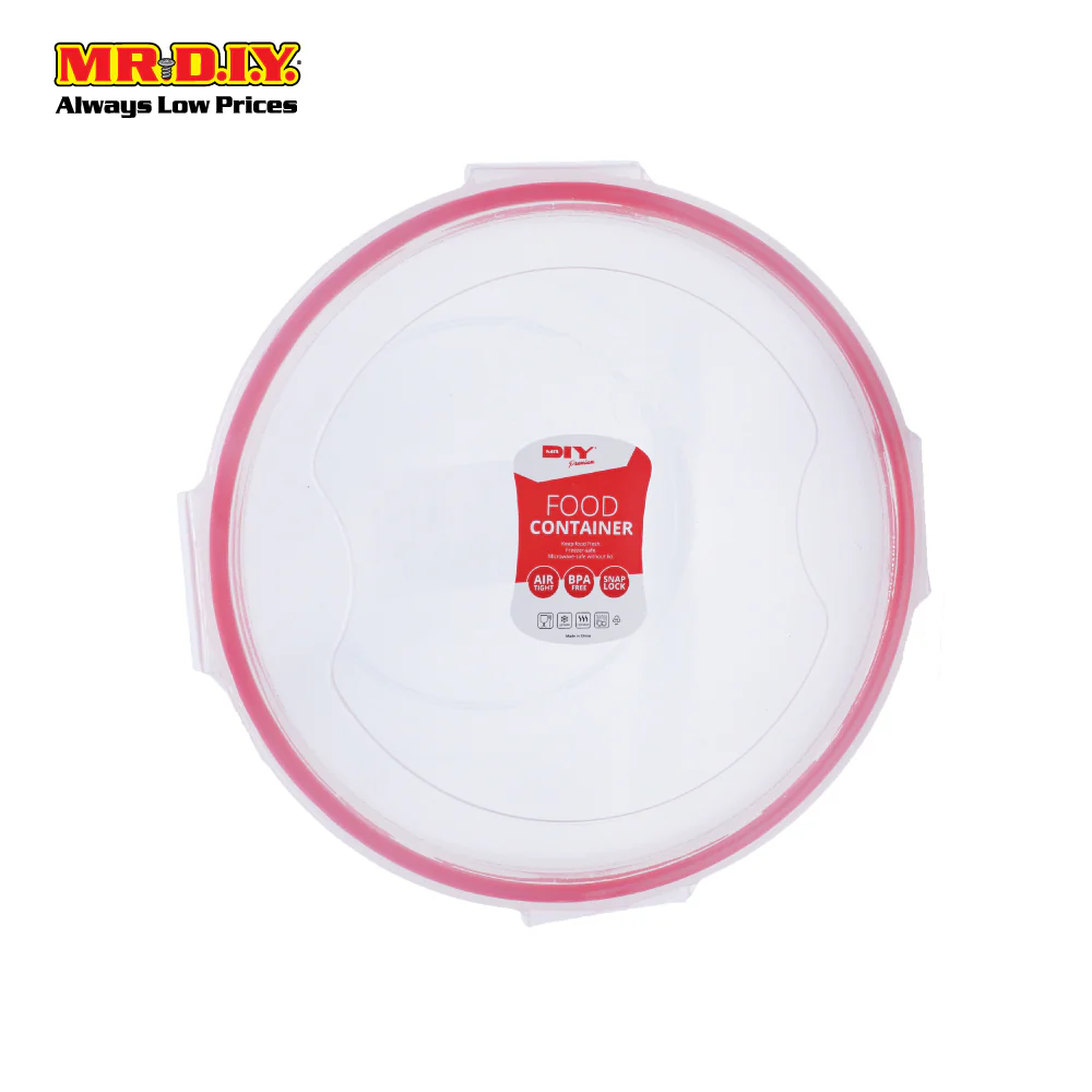 (MR.DIY) Premium 4 Side Lock Airtight Food  Canisters Container (2200ml) - Image 2