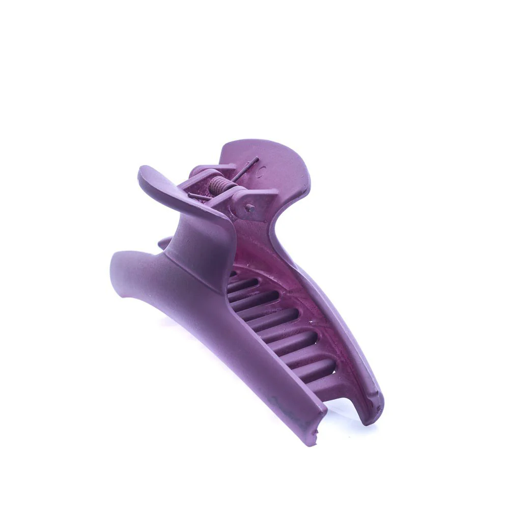 (MR.DIY) PREMIUM Curved Jaw Hair Clip Beige - Image 2