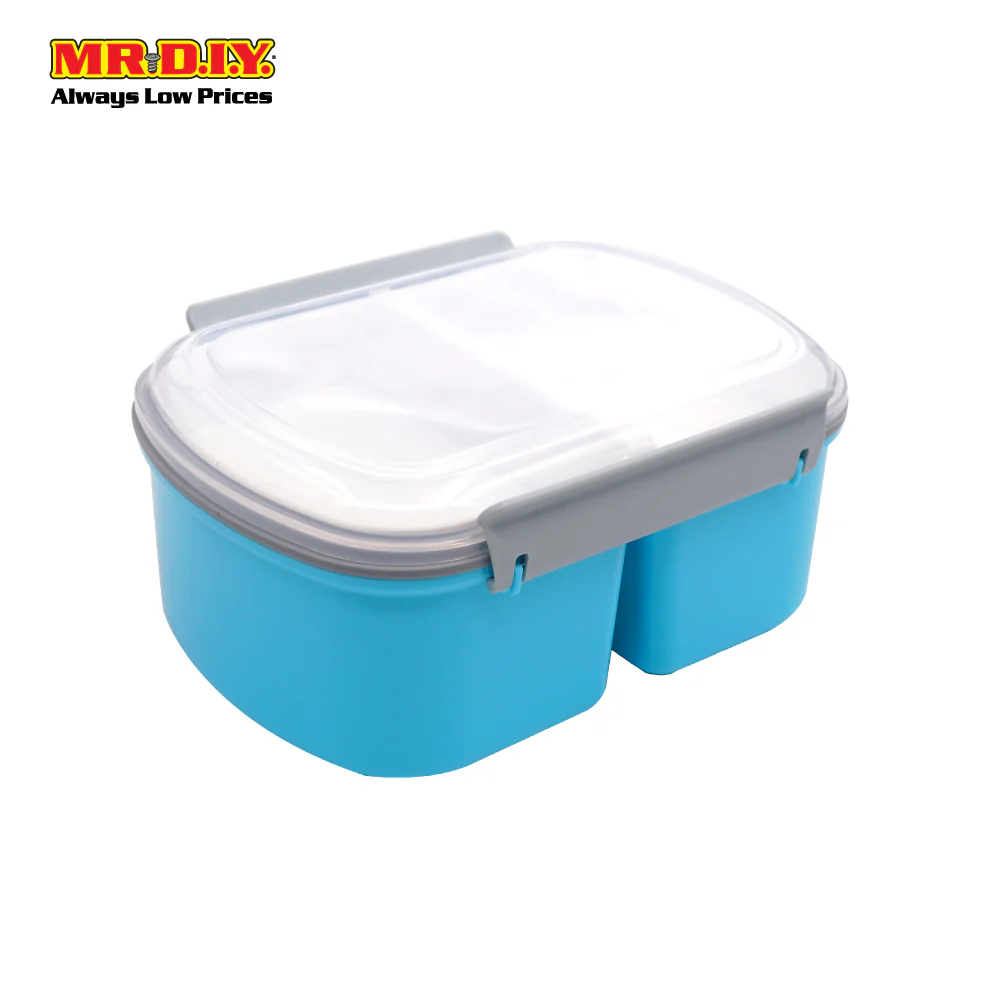 (MR.DIY) Premium Double Layer Lunch Box (1.2L) - Image 2