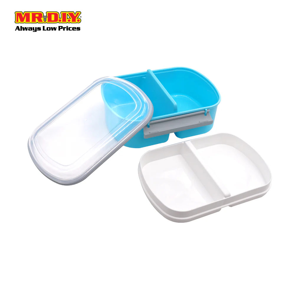 (MR.DIY) Premium Double Layer Lunch Box (1.2L) - Image 3