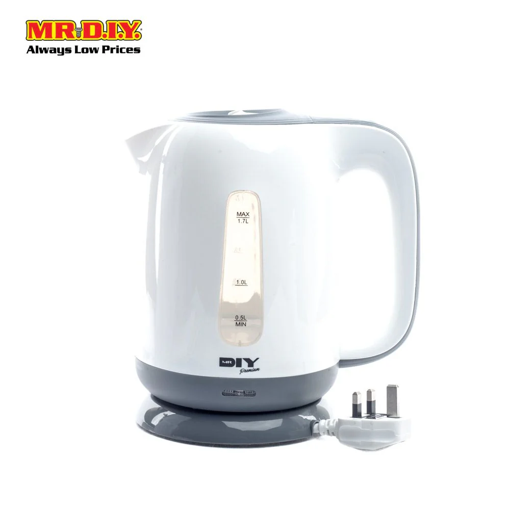 (MR.DIY) Premium Automatic Electric Plastic Kettle (1.7L) - Image 3