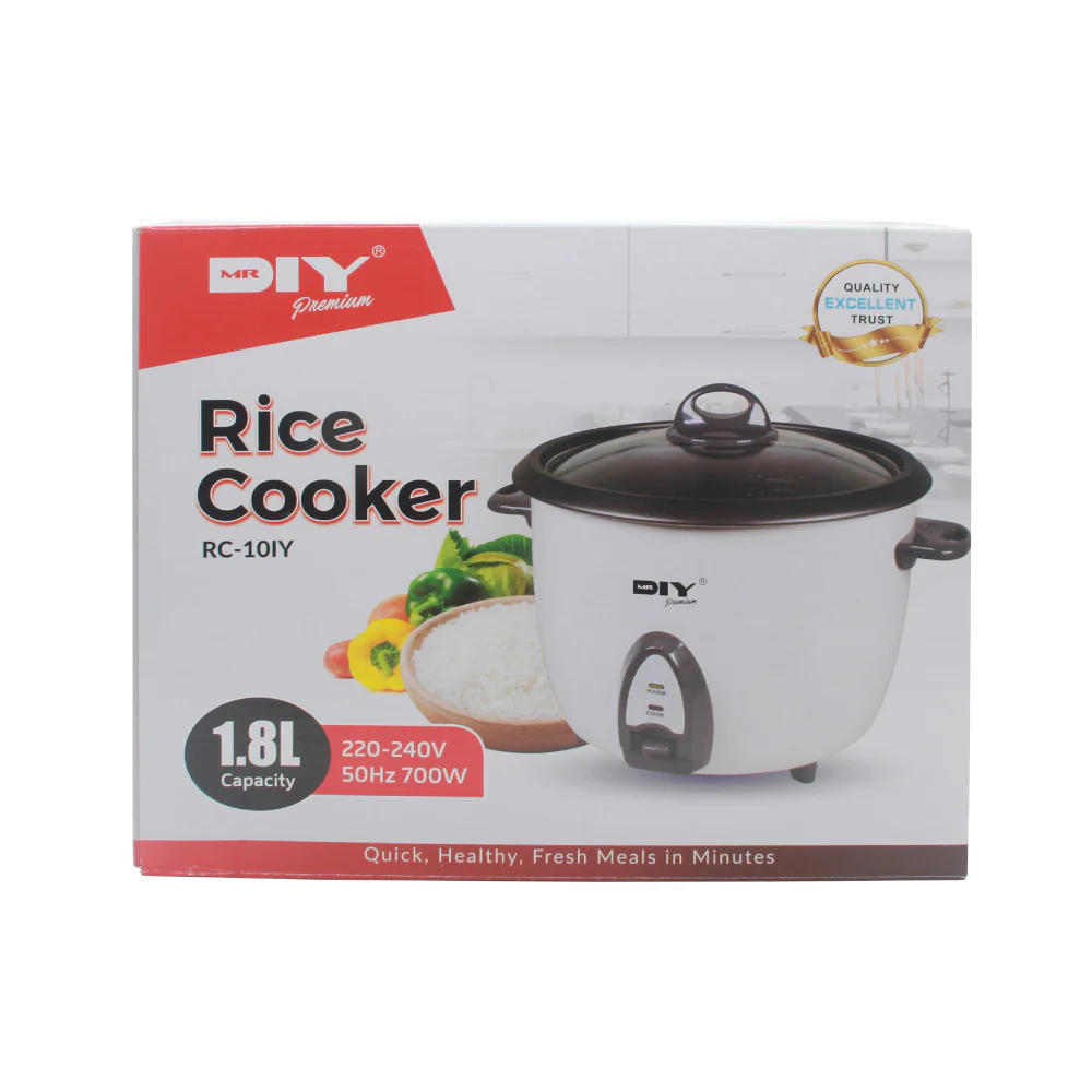 (MR.DIY) Premium Electric Rice Cooker 1.8L RC - Image 5