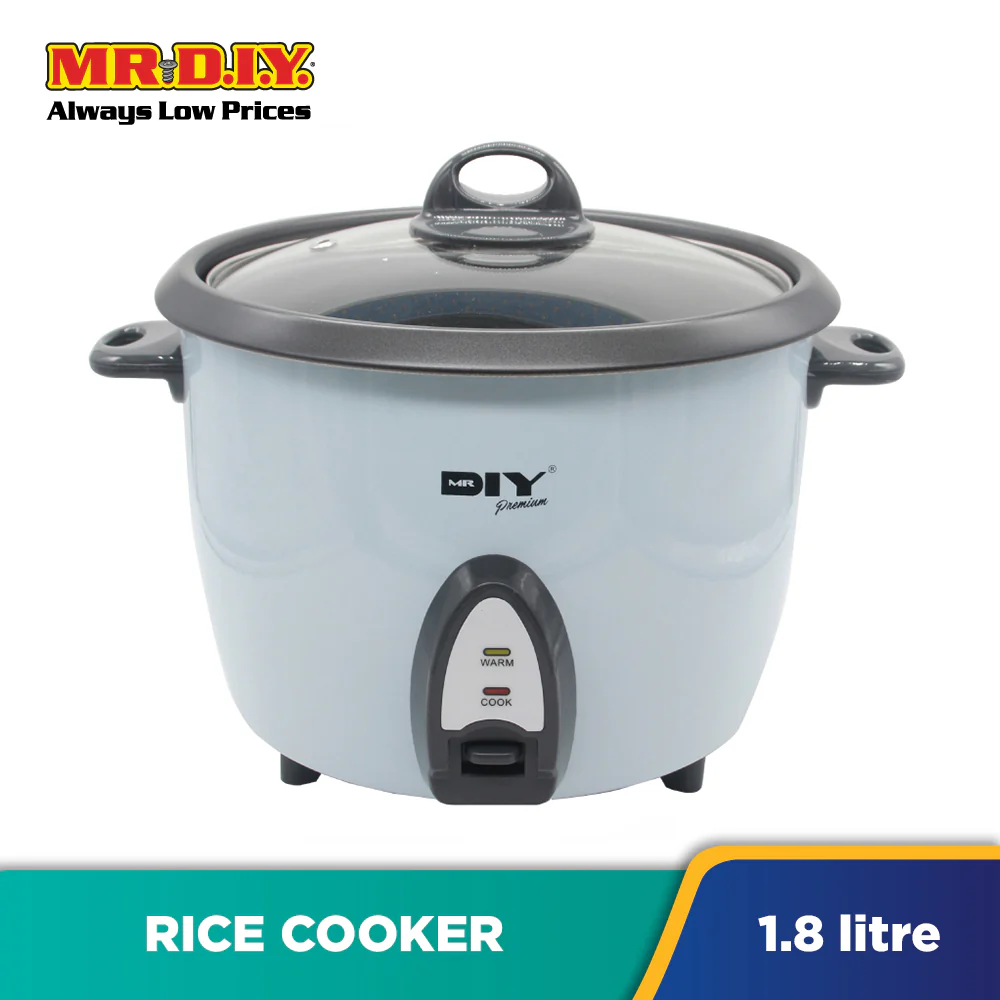 (MR.DIY) Premium Electric Rice Cooker 1.8L RC - Image 6