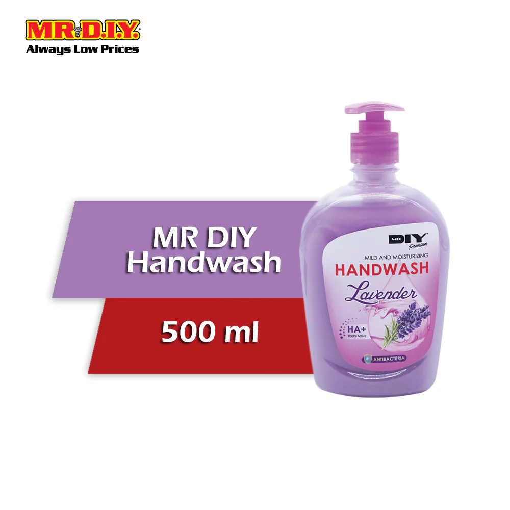 (MR.DIY) Premium Hydra-Active Antibacterial Handwash Lavender (500ml) - Image 3