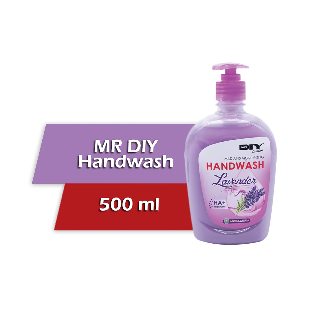 (MR.DIY) Premium Hydra-Active Antibacterial Handwash Lavender (500ml) - Image 5
