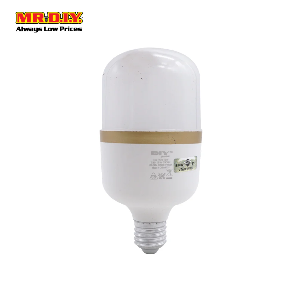 (MR.DIY) T80 LED Bulb Daylight E27 (16W) - Image 2