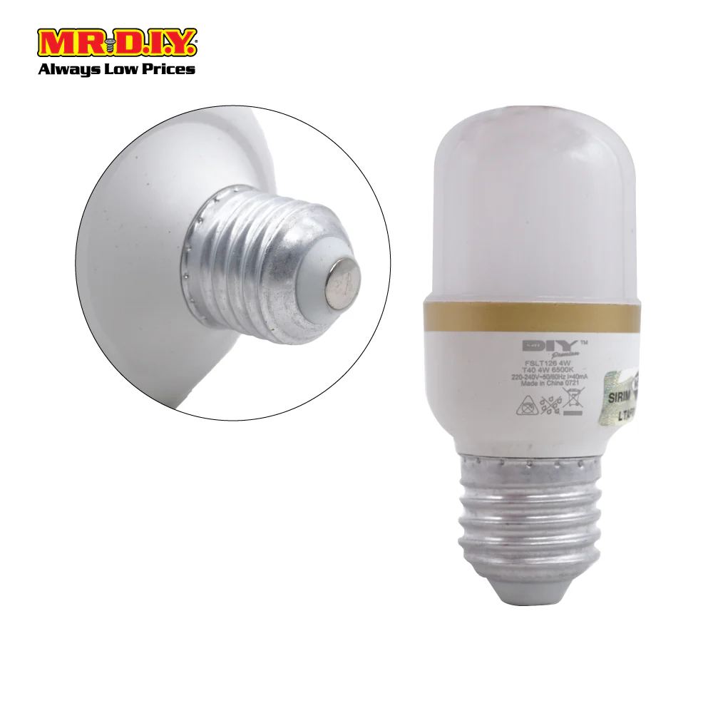 (MR.DIY) LED Bulb Daylight E27 (4W) - Image 3