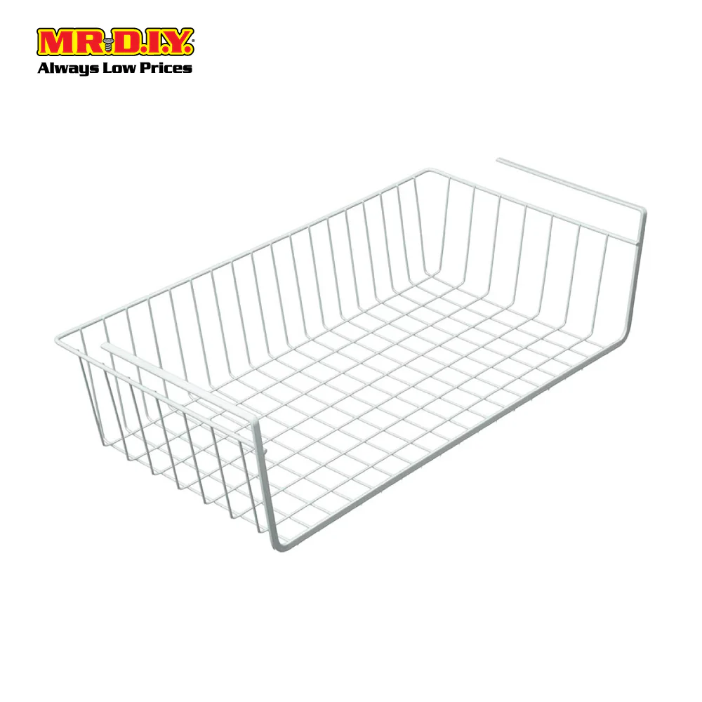 (MR.DIY) Multipurpose Hanging Metal Under Shelf Wire Basket Organizer - Image 3