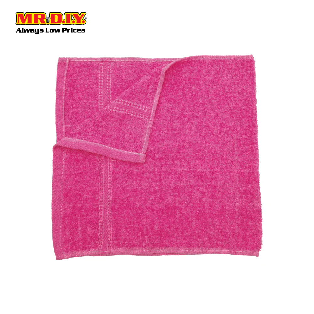 (MR.DIY) Premium Plain Rectangular Cotton Face Towel (30cm x 13cm) - Image 10