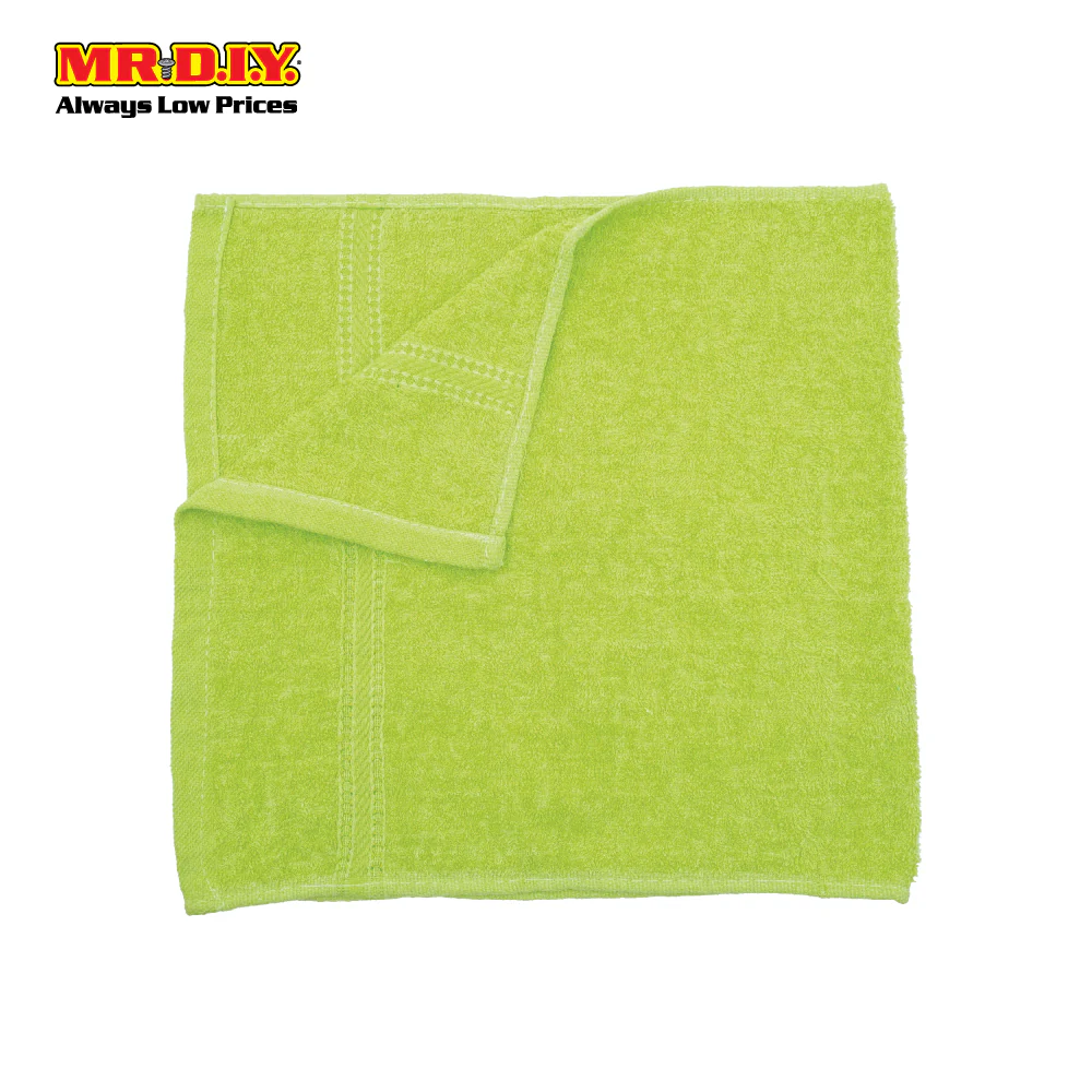 (MR.DIY) Premium Plain Rectangular Cotton Face Towel (30cm x 13cm) - Image 11