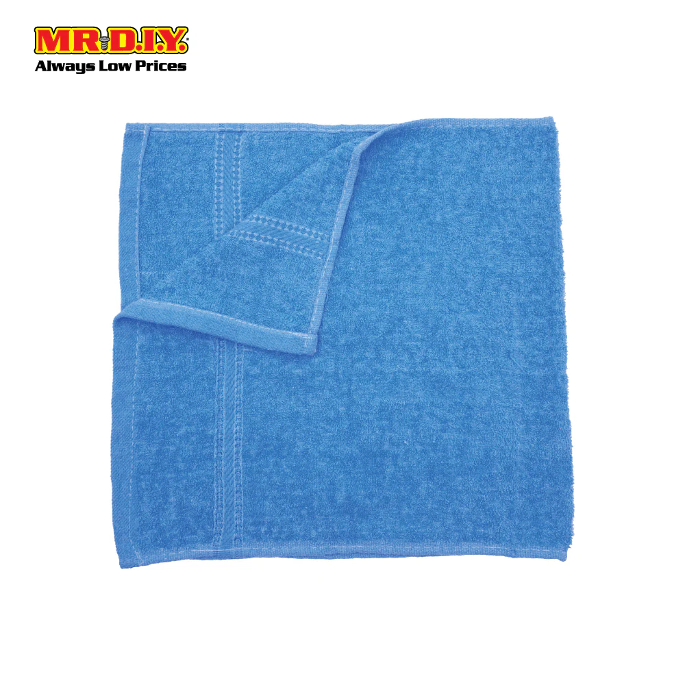 (MR.DIY) Premium Plain Rectangular Cotton Face Towel (30cm x 13cm) - Image 7