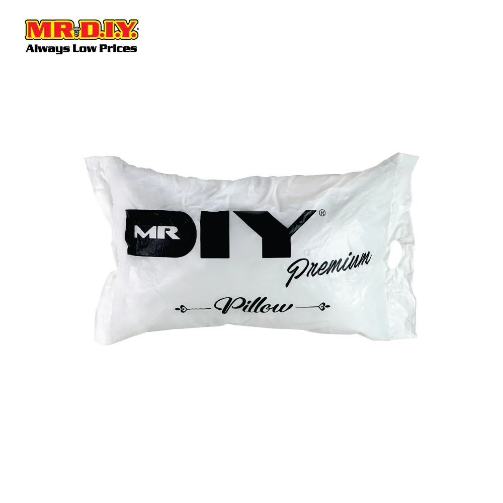 (MR.DIY) Premium Polyester pillow (69cm x 43cm) - Image 2