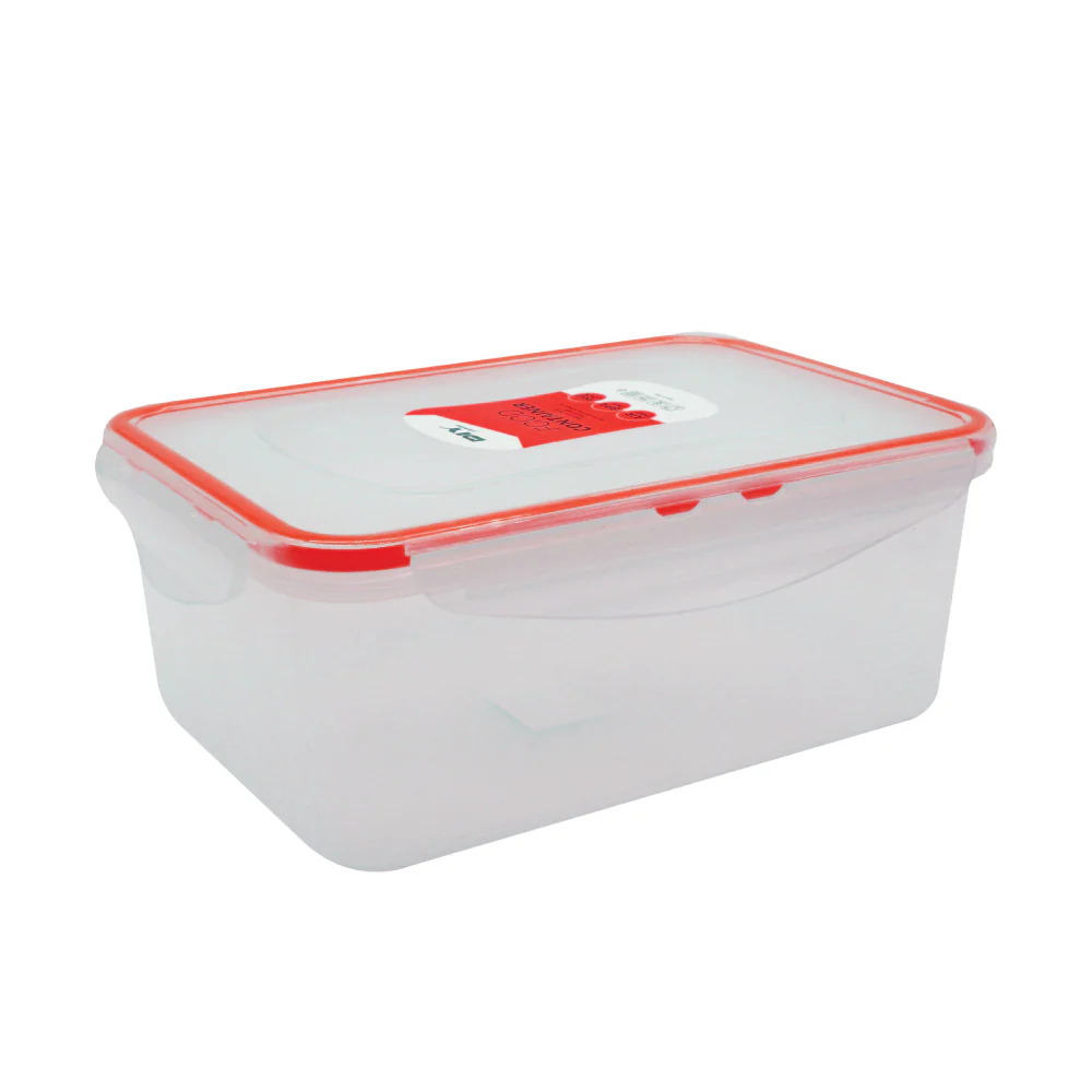 (MR.DIY) Premium Rectangular Airtight Food Container (1150ml) - Image 4