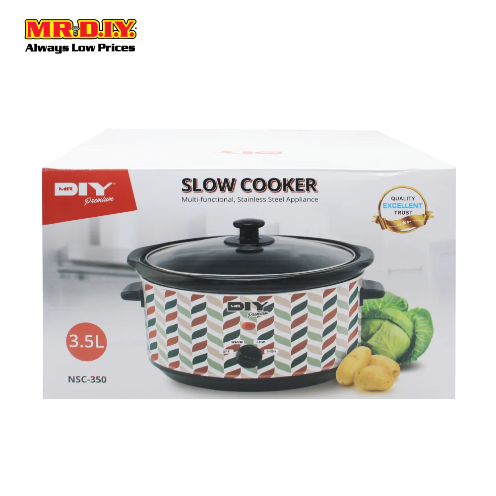 (MR.DIY) PREMIUM Slow Cooker 3.5L NSC-350 - Image 3