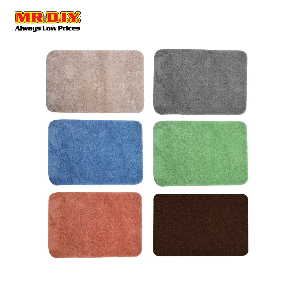 (MR.DIY) Premium Soft Fluffy Microfiber Rectangular Floor Mat (40cm x 60cm) - Image 4