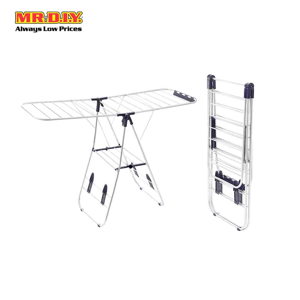 (MR.DIY) Premium Stainless Steel Foldable Clothes Drying Rack (146cm x 60cm) - Image 2