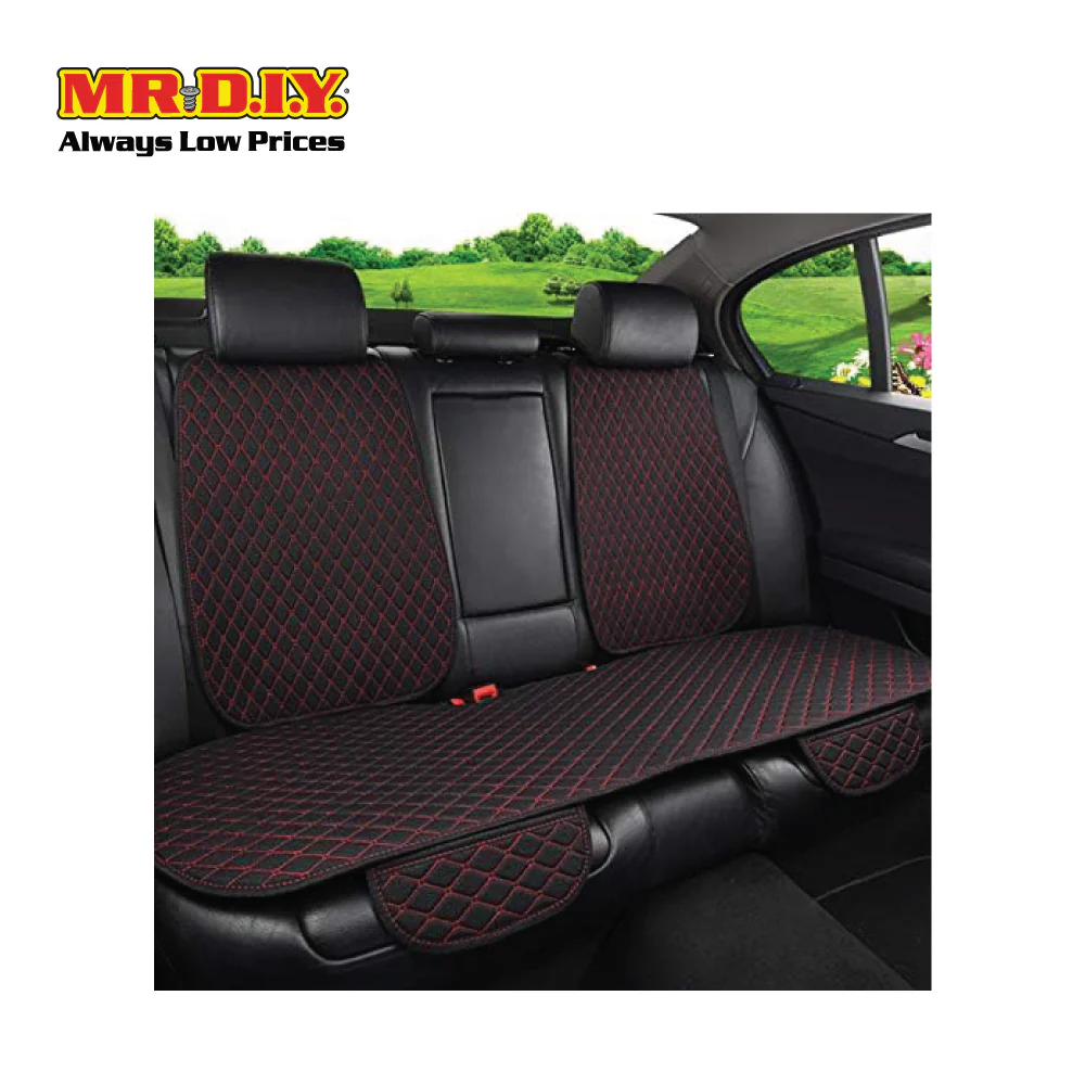 (MR.DIY) Premium Universal Non-Slip Leather 3 in 1 Car Seat Cushion Cover (3pcs) - Image 5