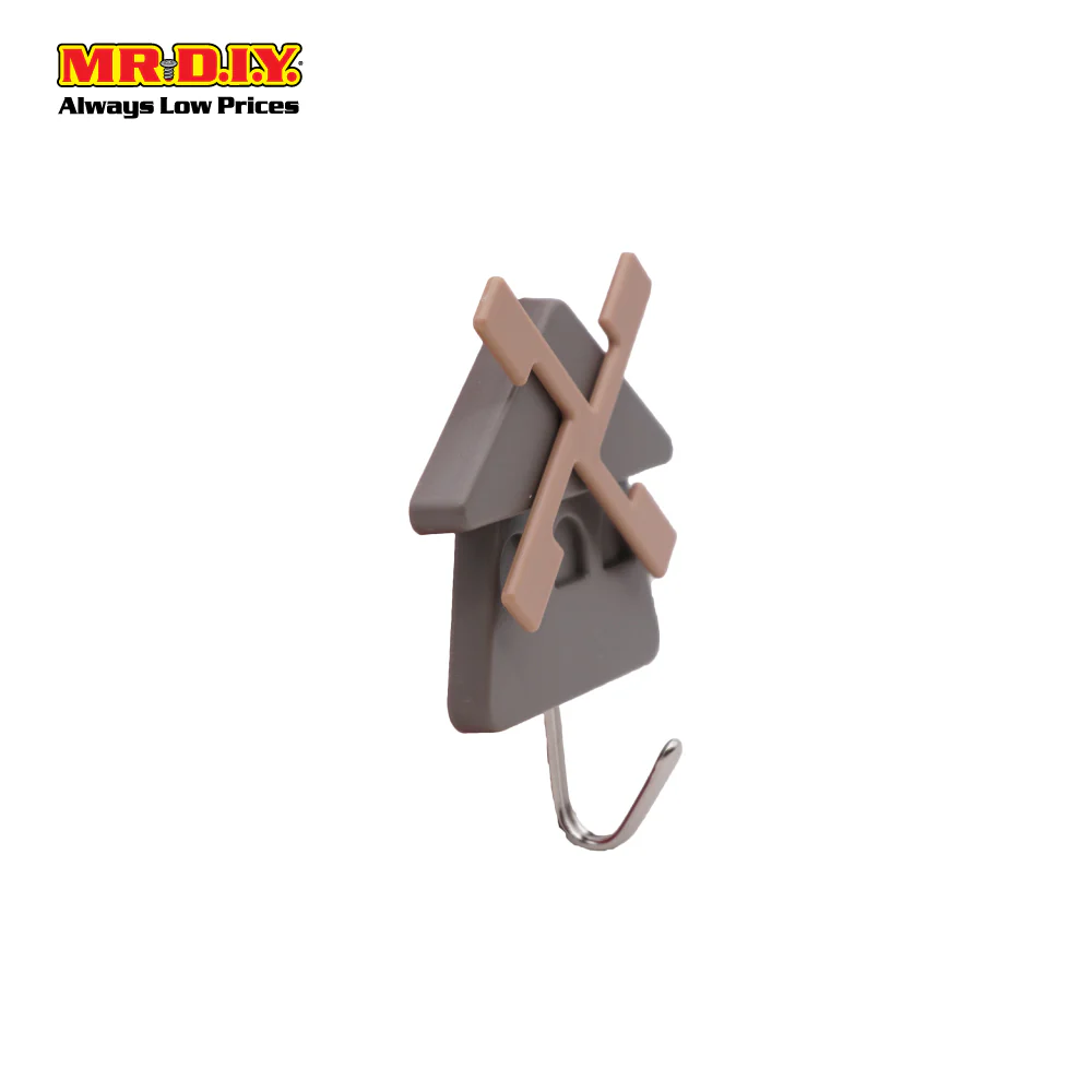 (MR.DIY) Premium  Wall-Mounted House Hooks SM1207 (3pcs x 2kg) - Image 3
