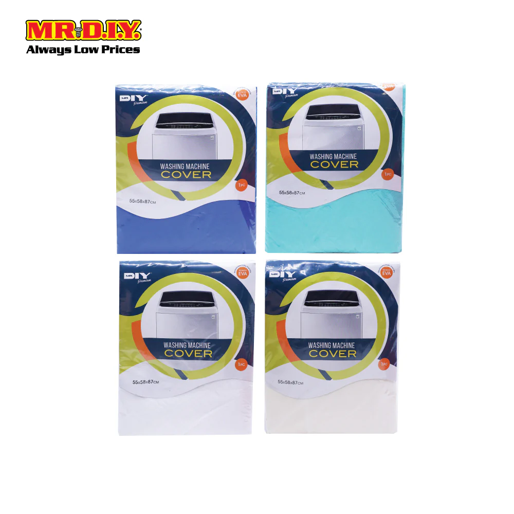 (MR.DIY) Premium PVC Washing Machine Cover (L55cm X W87cm X H58cm) - Image 3