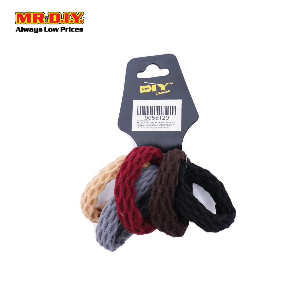(MR.DIY) Premium Wave Diamond Rubber Hairband - Image 3