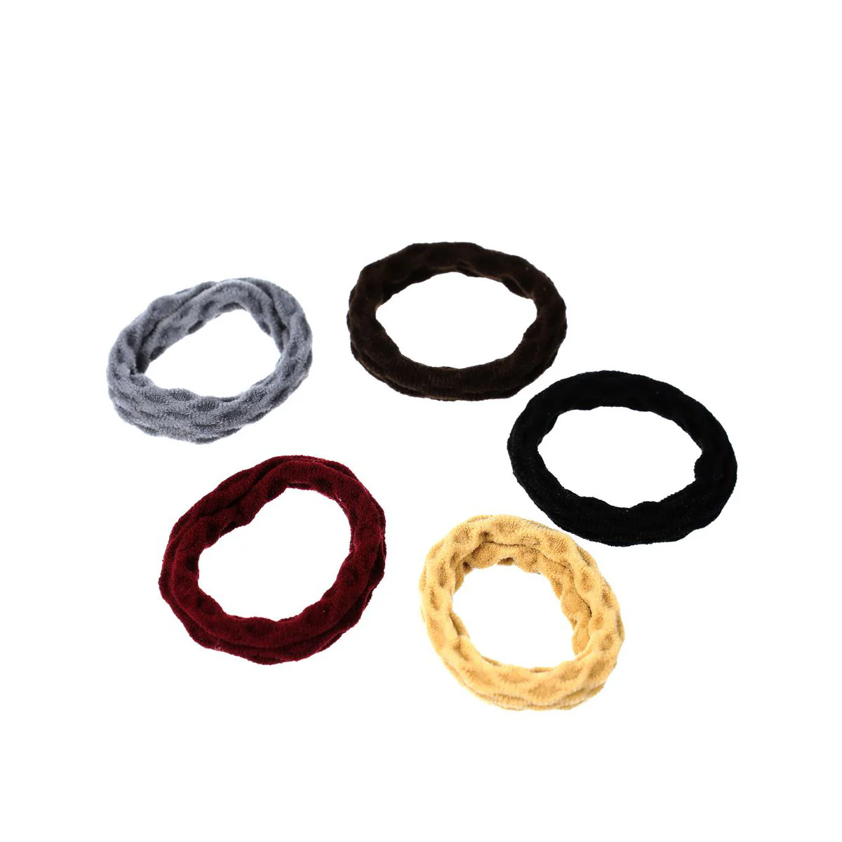 (MR.DIY) Premium Wave Diamond Rubber Hairband - Image 5