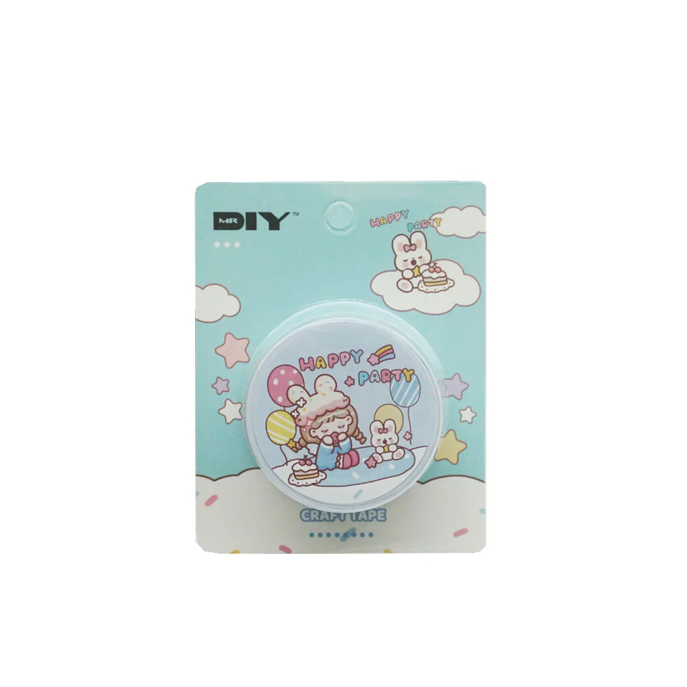 (MR.DIY) Printed Craft Washi Tape Cute Cartoon (100 x 22mm) - Image 5