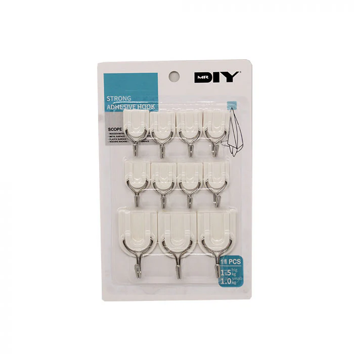 (MR.DIY) Ps 11 Pcs Sticky Hook Sm-1816 - Image 3