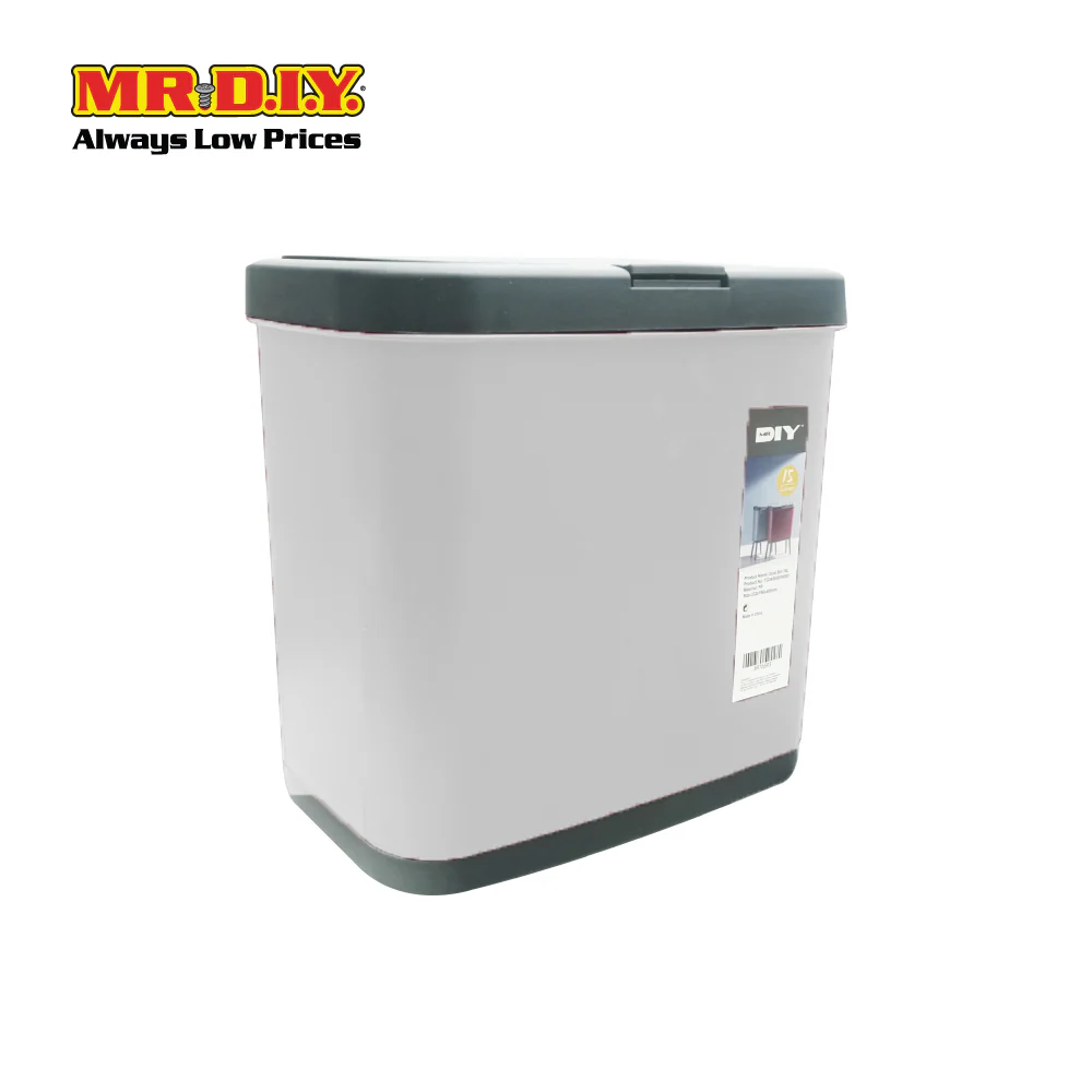(MR.DIY) Push Button Dustbin With Lid (15L) - Image 5