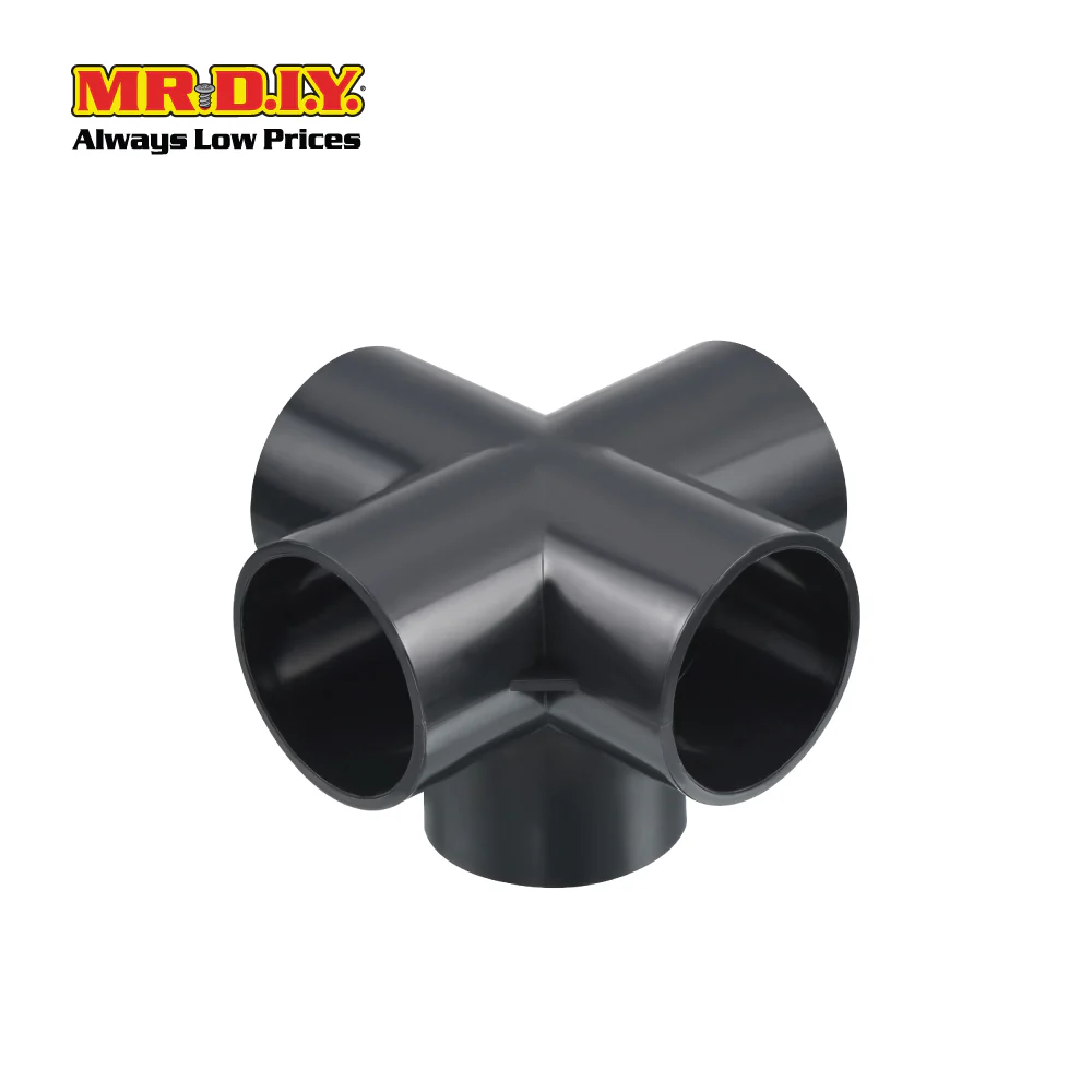 (MR.DIY) PVC 1/2" 5 Way Elbow AM - Image 3