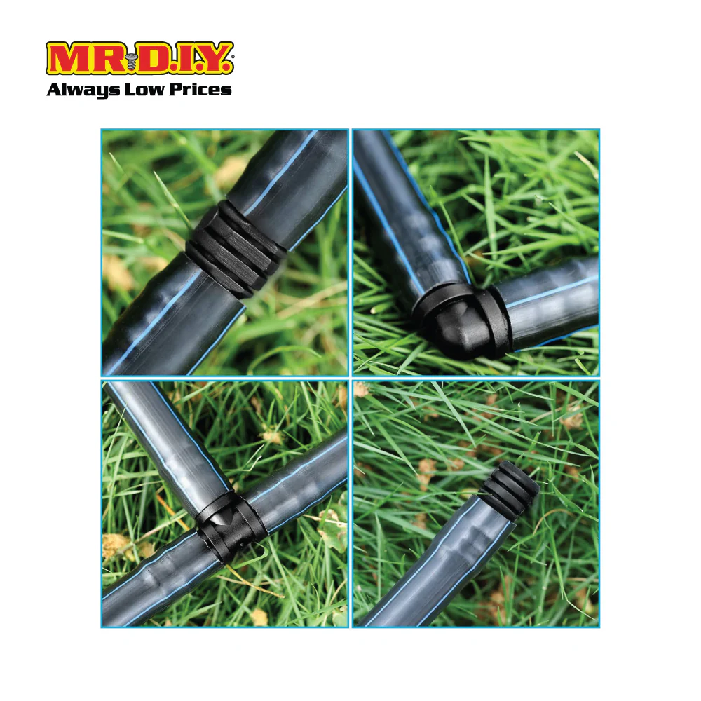 (MR.DIY) PVC Barbed Tee DN16 Connector Straight Agricultural Irrigation Fittings AM - Image 3