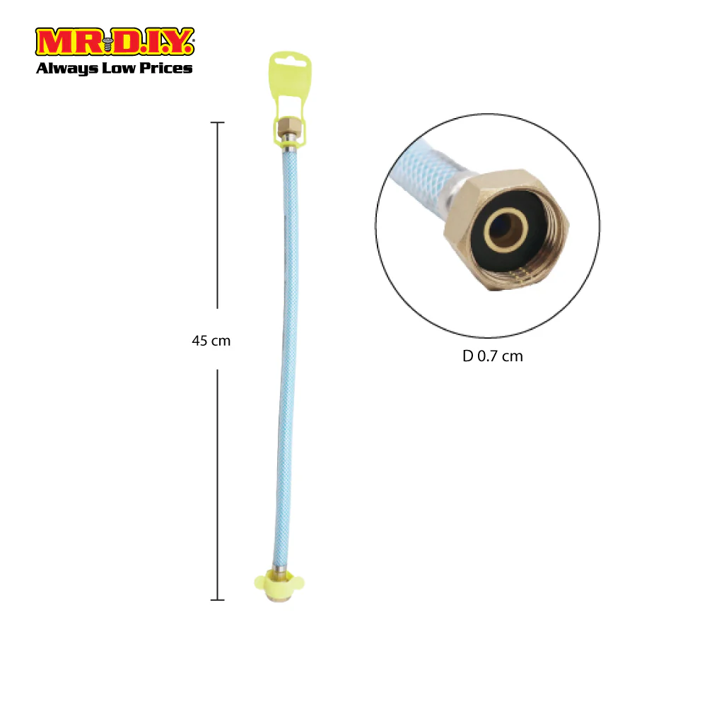 (MR.DIY) PVC High Pressure Flexible Braided Hose (45cm) - Image 3