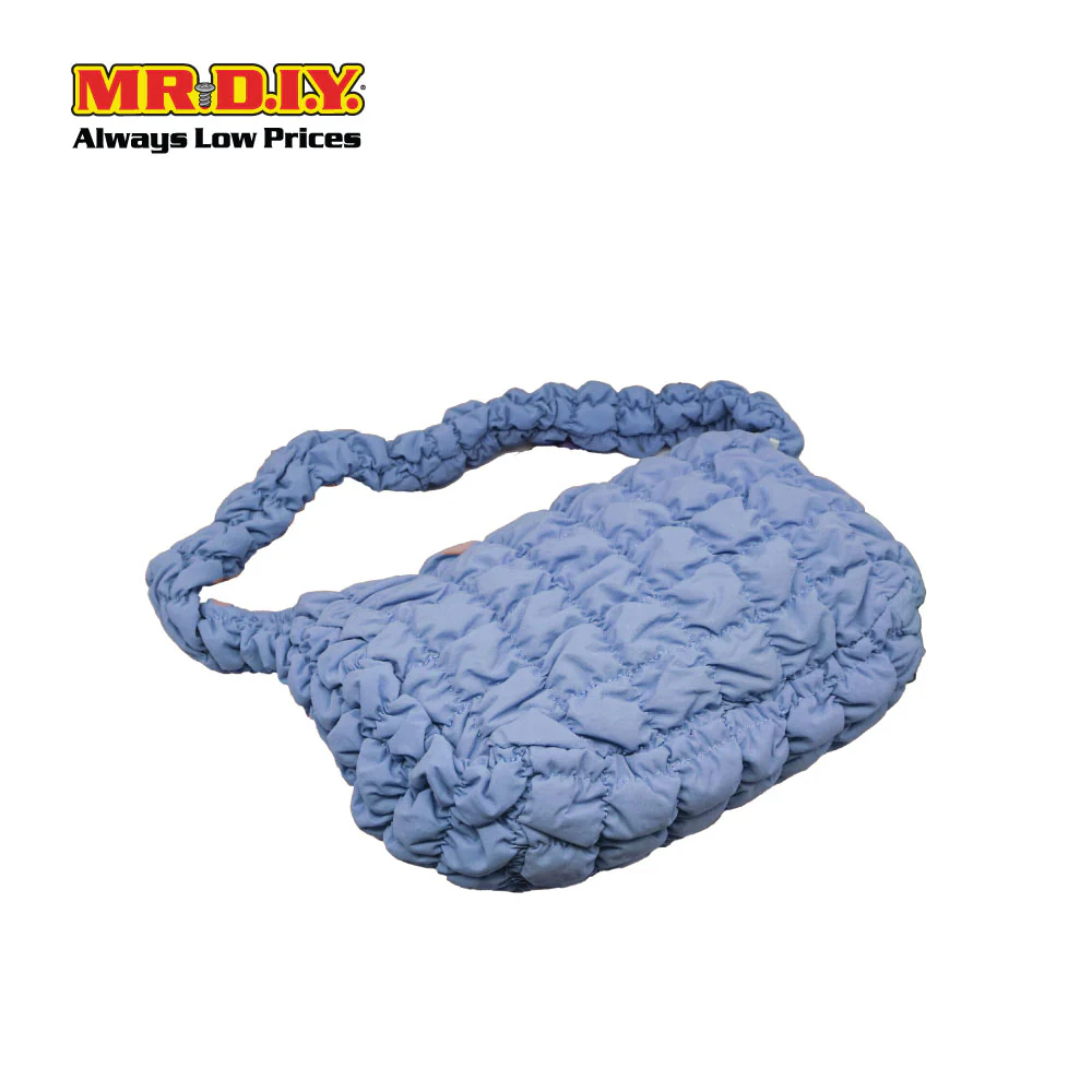 (MR. DIY) Quilted Puffer Crossbody Sling Bag -  BLUE - Color Series - Image 4