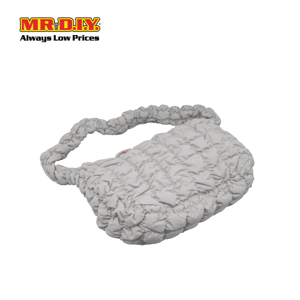 (MR. DIY) Quilted Puffer Crossbody Sling Bag -  OFF WHITE - Color Series - Image 2