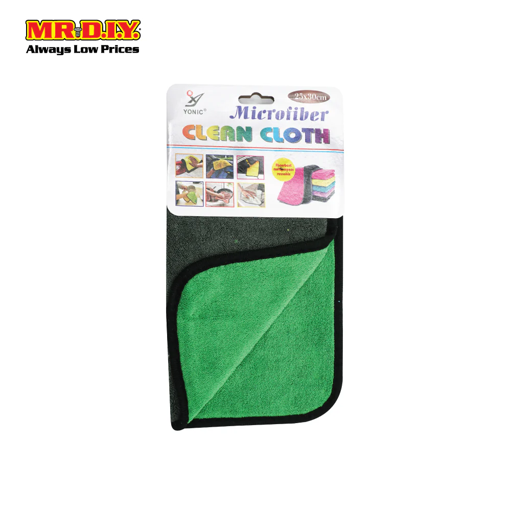 (MR.DIY)  Rectangular Microfiber Clean Cloth (25cm x 30cm) - Image 2